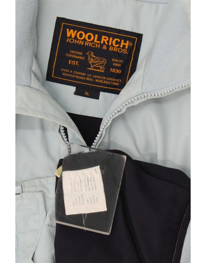 Jachetă bomber pentru bărbați Woolrich UK 42 XL Blue Nylon