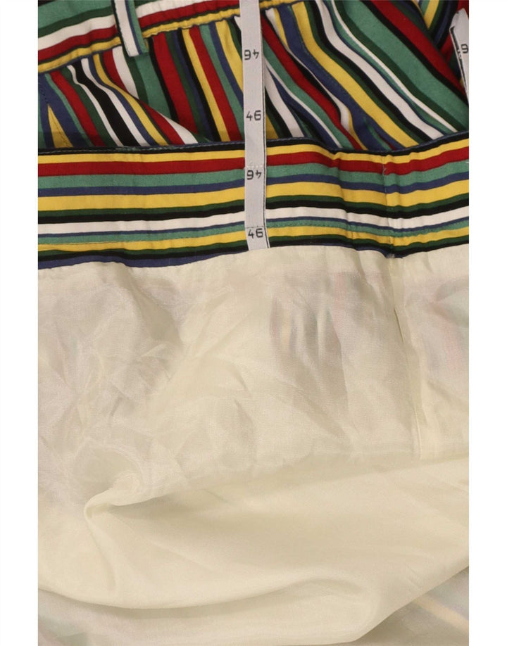 Fusta plisată pentru femei Gerry Weber EU 46 XL W32 cu dungi multicolore