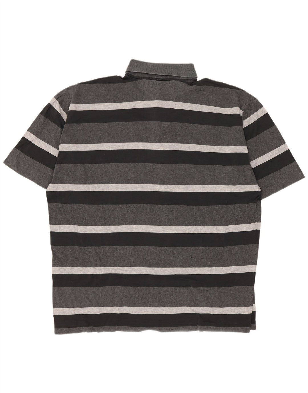 Cămașă polo PAUL & SHARK pentru bărbați, bumbac cu dungi gri, mare