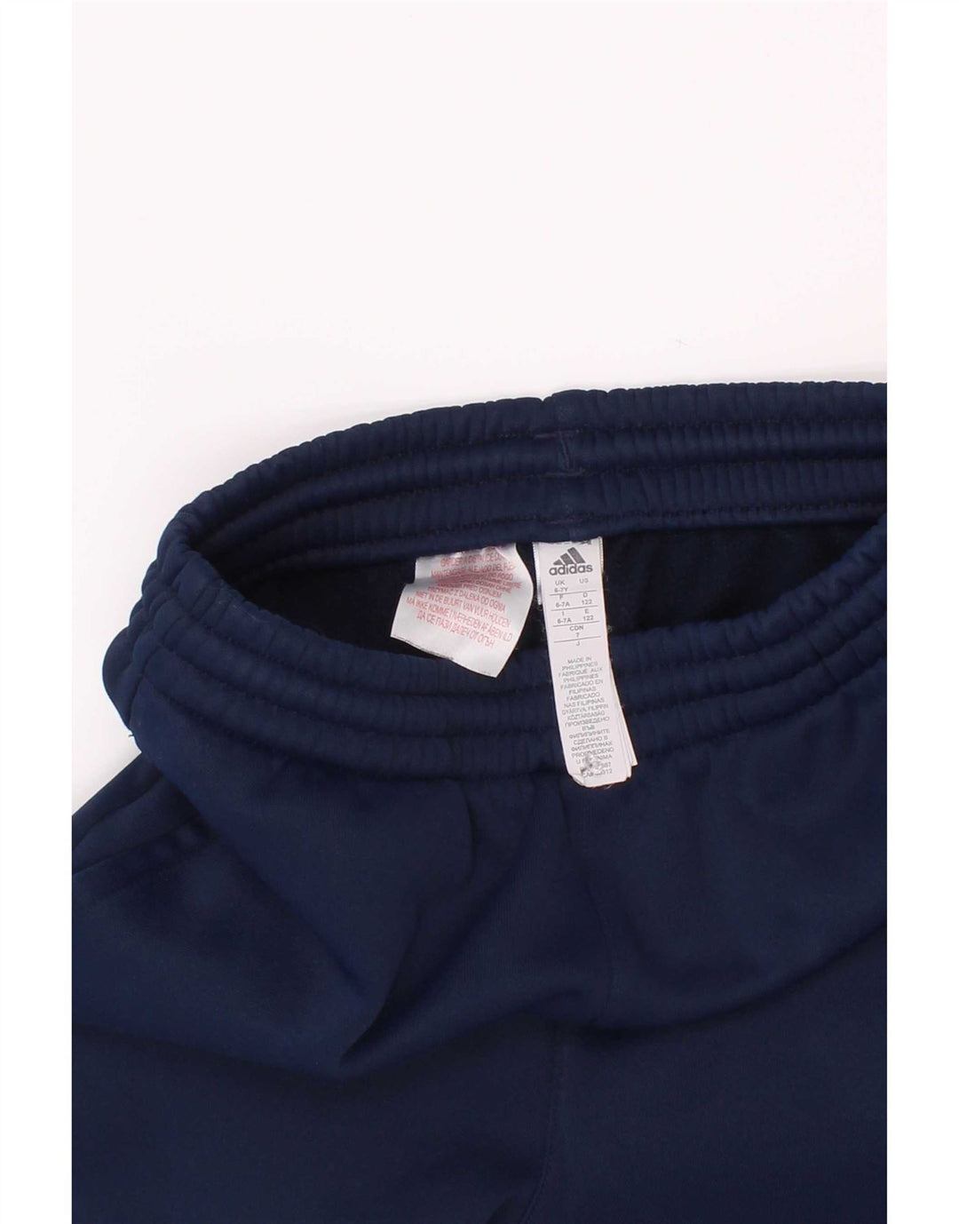 Adidas Băieți Pantaloni Trening Pantaloni Joggeri 6-7 Ani Bleumarin Poliester