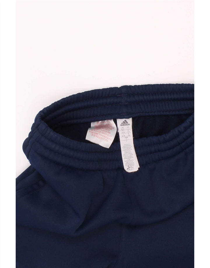 Adidas Băieți Pantaloni Trening Pantaloni Joggeri 6-7 Ani Bleumarin Poliester