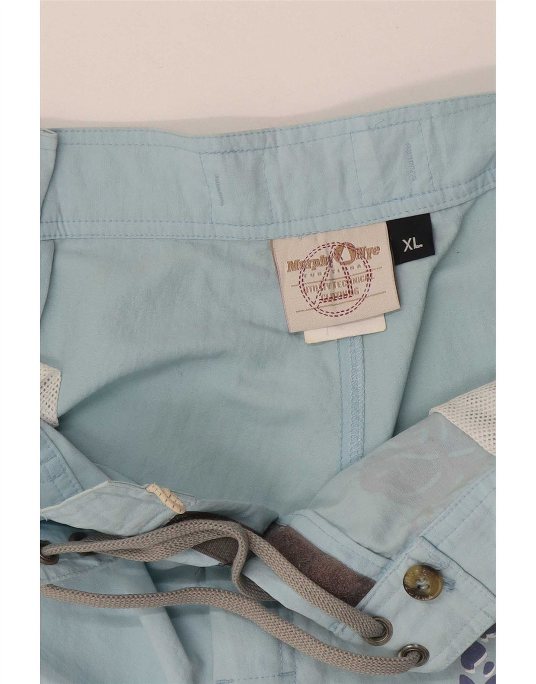 Murphy & Nye Pantaloni scurți de înot grafic pentru bărbați XL, albastru, poliamidă florală