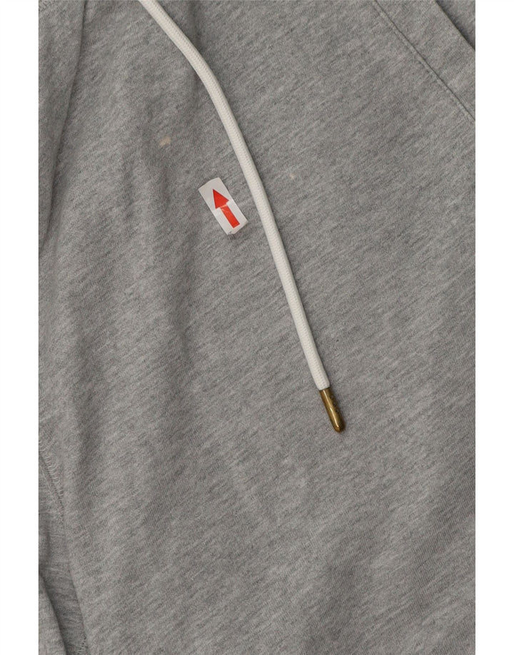 Pantaloni scurți sport grafic Nike pentru bărbați, bumbac cu pete, gri mediu