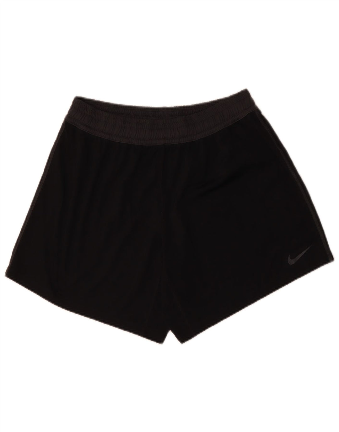 Pantaloni scurți sport NIKE Dri Fit pentru bărbați, poliester mediu negru