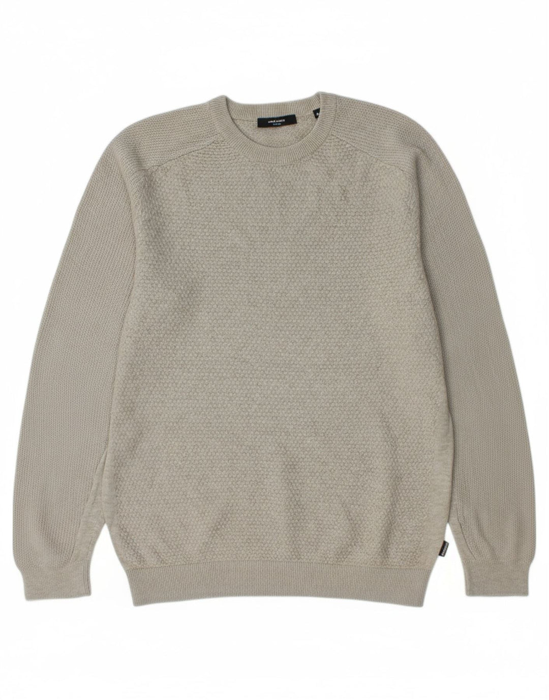 JACK & JONES Boys Crew Neck Jumper Sweater 13-14 Years Medium Grey Cotton
