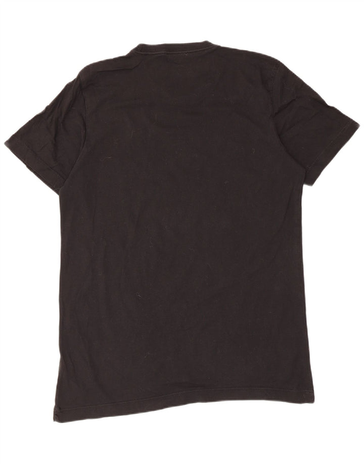 Tricou grafic Adidas pentru bărbați Top mediu negru bumbac