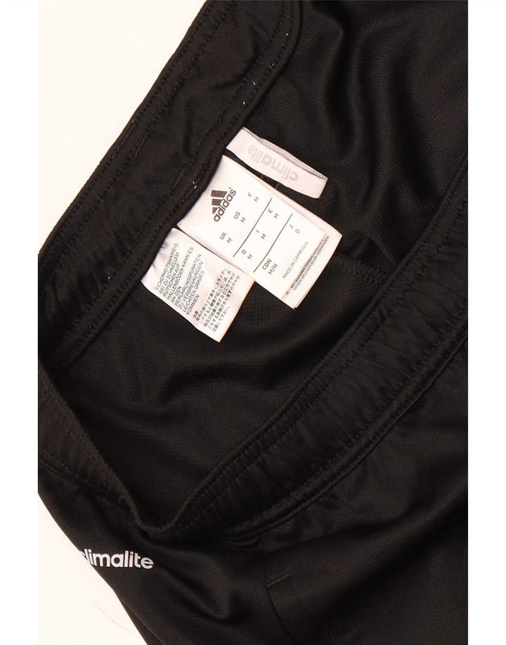 Pantaloni scurți sport pentru bărbați Adidas Climalite, poliester mediu negru
