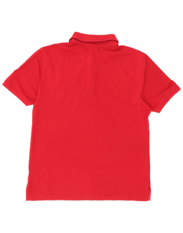Tricou Polo Hugo Boss Băieți 13-14 Ani Bumbac Roșu Mic