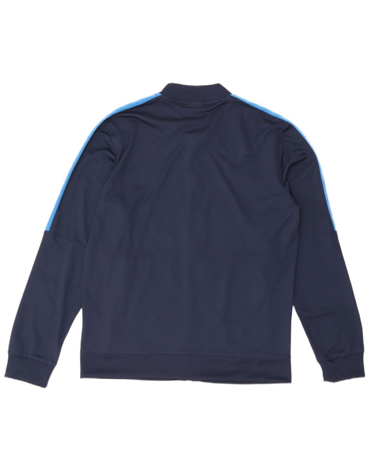 Jachetă de top pentru trening Nike Dri Fit pentru bărbați, mare, albastru bleumarin