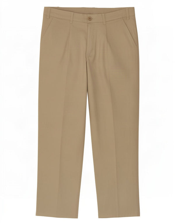 Pantaloni chino drepți vintage pentru bărbați W38 L30 bumbac bej