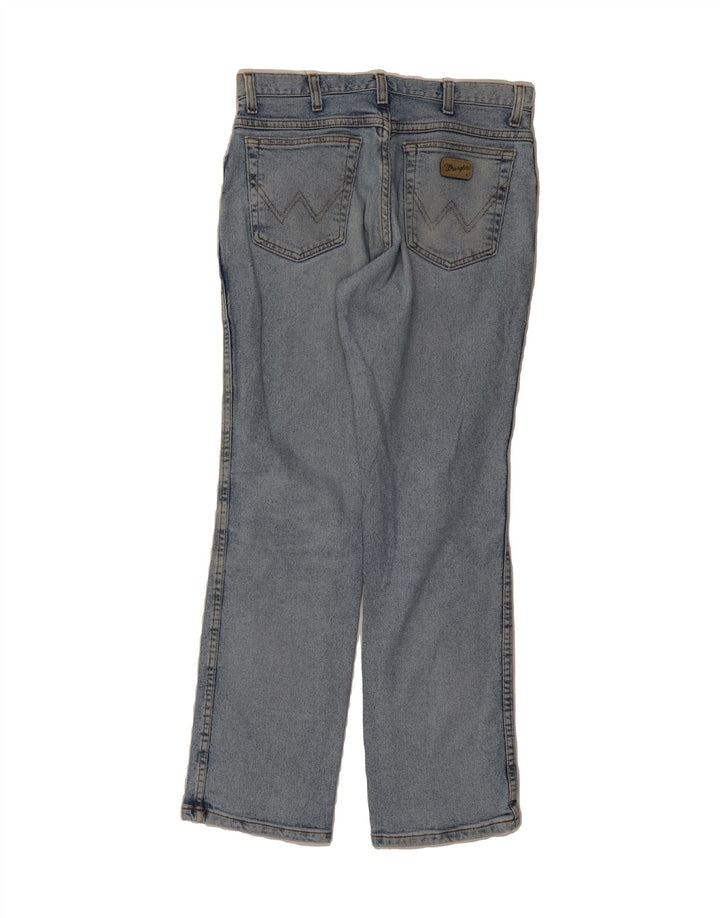 WRANGLER Mens Straight Jeans W32 L30 Blue Vintage Wrangler and Second-Hand Wrangler from Messina Hembry 
