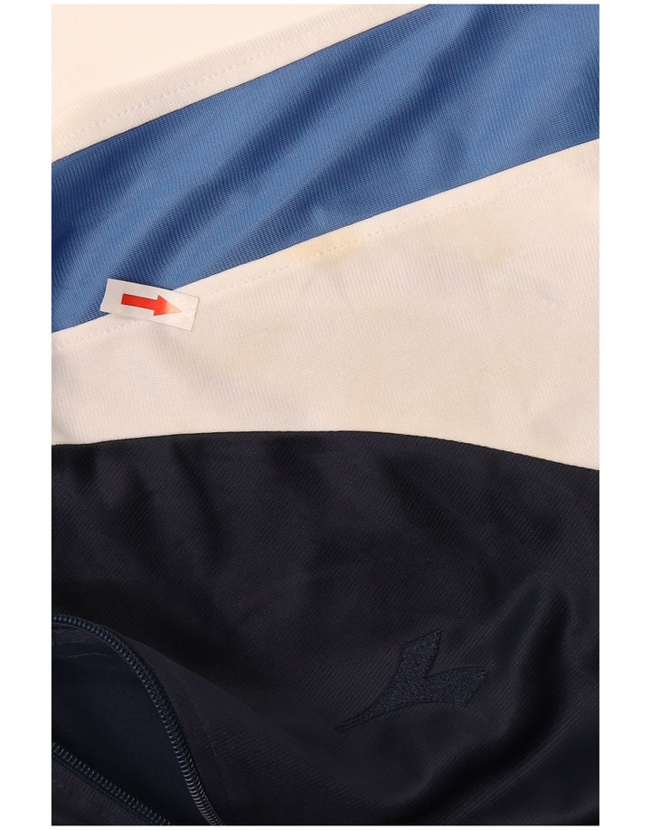 Jachetă de trening pentru bărbați Diadora, mare, albastru, poliester color bloc