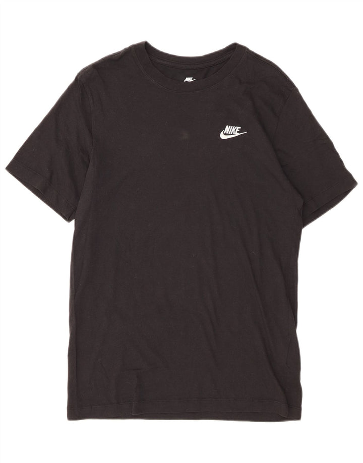 Tricou pentru bărbați Nike Top mic, negru, bumbac