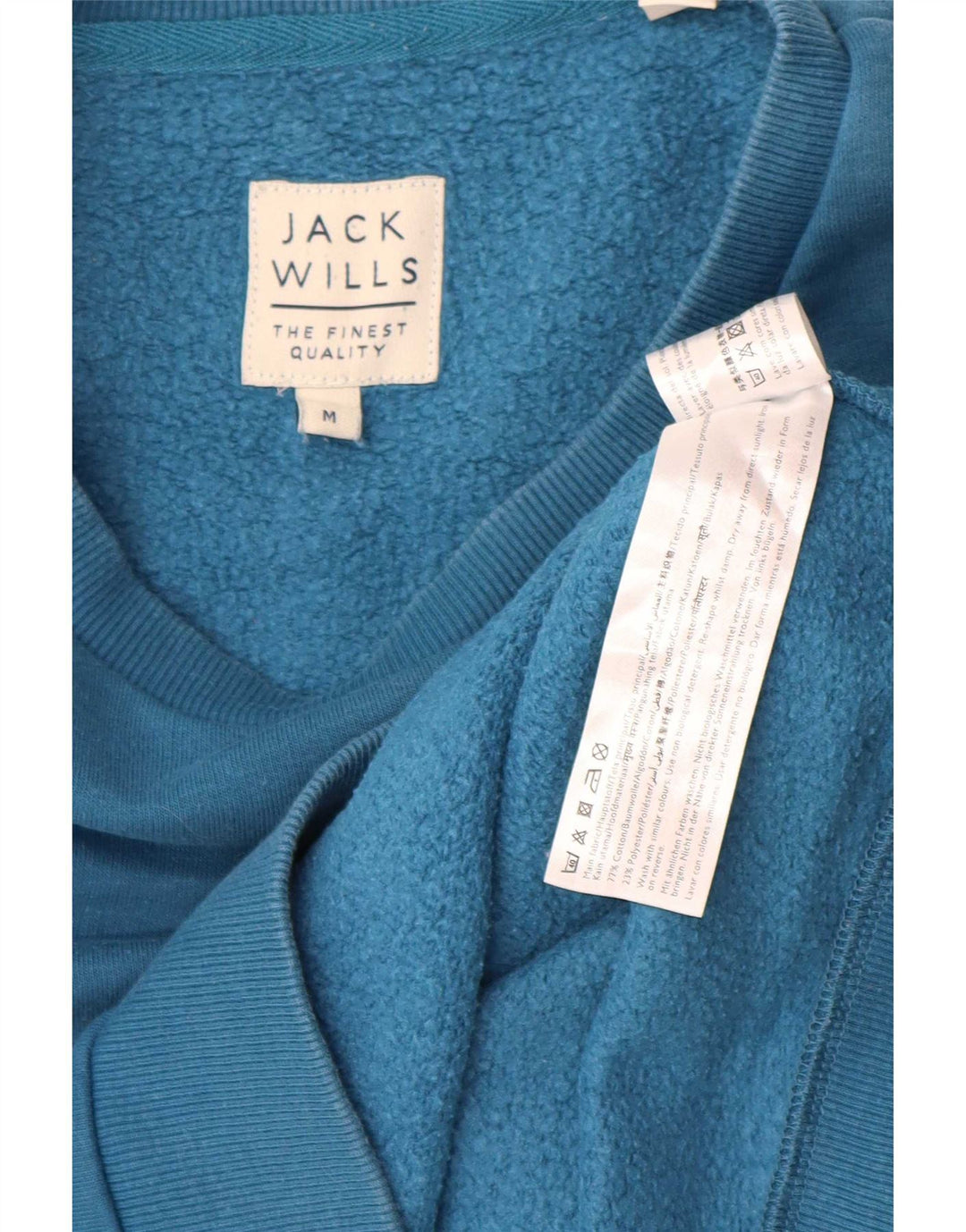 Pulover Jack Wills pentru bărbați, bumbac albastru mediu