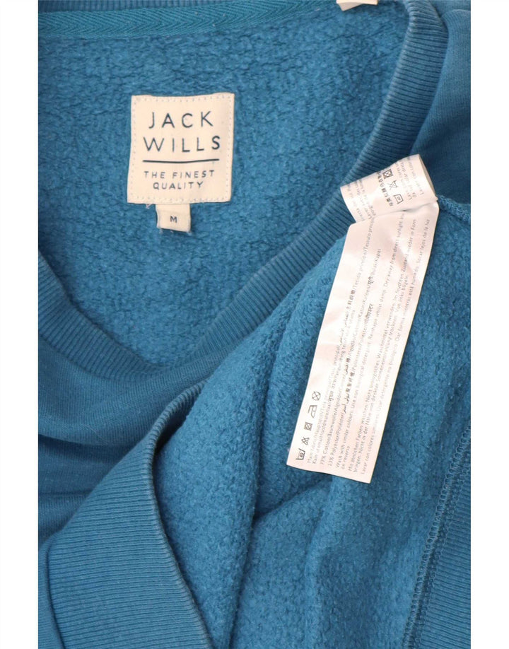 Pulover Jack Wills pentru bărbați, bumbac albastru mediu