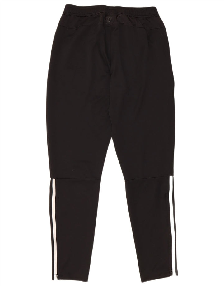Pantaloni de trening Adidas pentru bărbați, poliester mediu negru