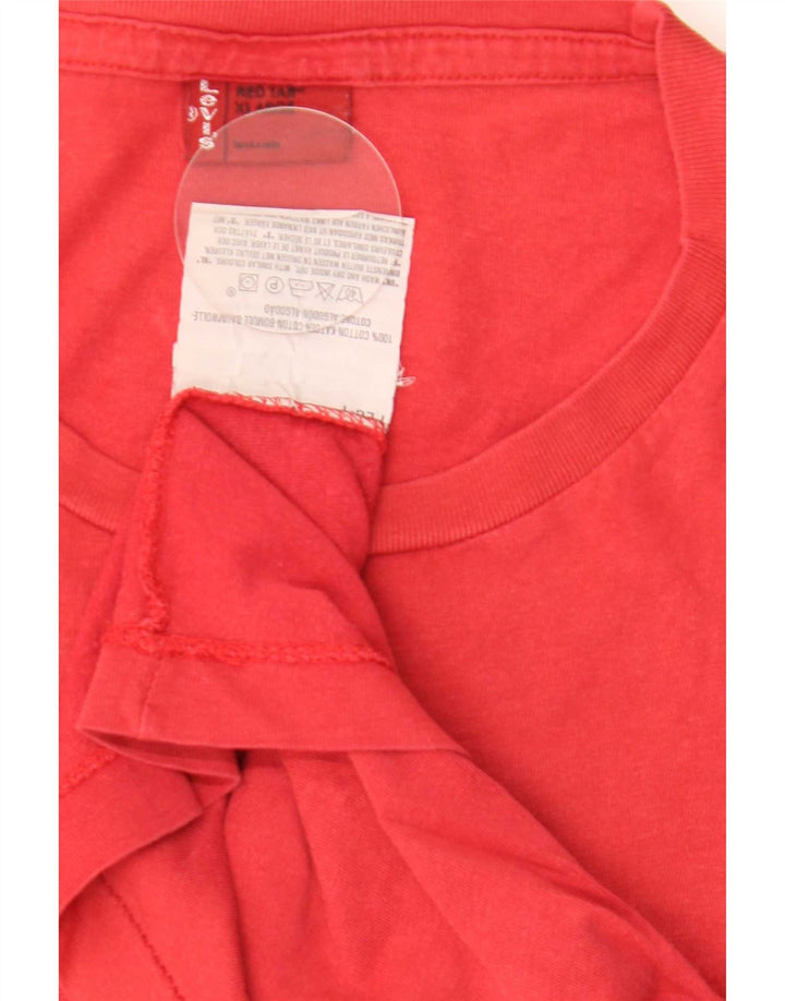 Tricou grafic pentru bărbați Levi's Top XL Bumbac roșu