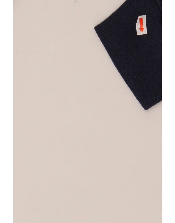 Pulover cu glugă supradimensionat cu grafic pentru femei CHAMPION UK 14 Medium Bleumarin