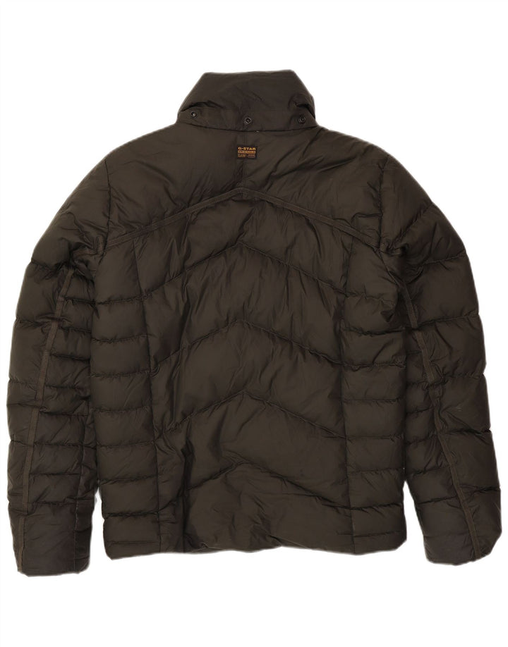 Jachetă căptușită G-STAR pentru bărbați, cu o formă lejeră, UK 34 XS Kaki