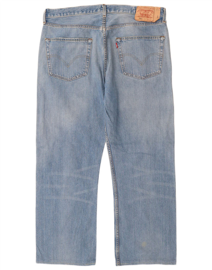 Blugi drepti pentru bărbați Levi's 501 W38 L28 Bumbac albastru