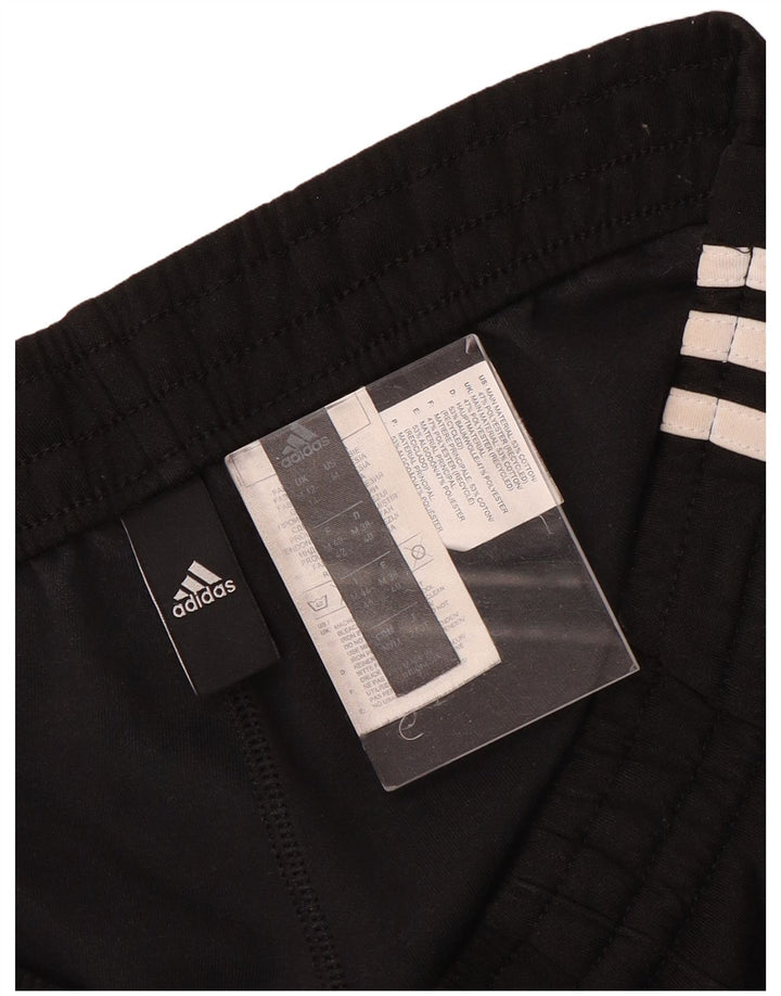 Pantaloni de trening Adidas Crop pentru femei UK 12/14 Poliester mediu negru
