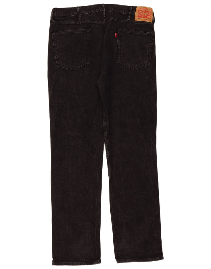 Blugi drepti pentru bărbați Levi's 514 W38 L34 bumbac negru