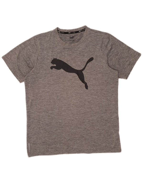 Tricou grafic Puma pentru bărbați Top Medium Gri