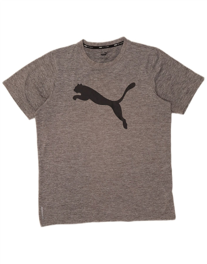 Tricou grafic Puma pentru bărbați Top Medium Gri