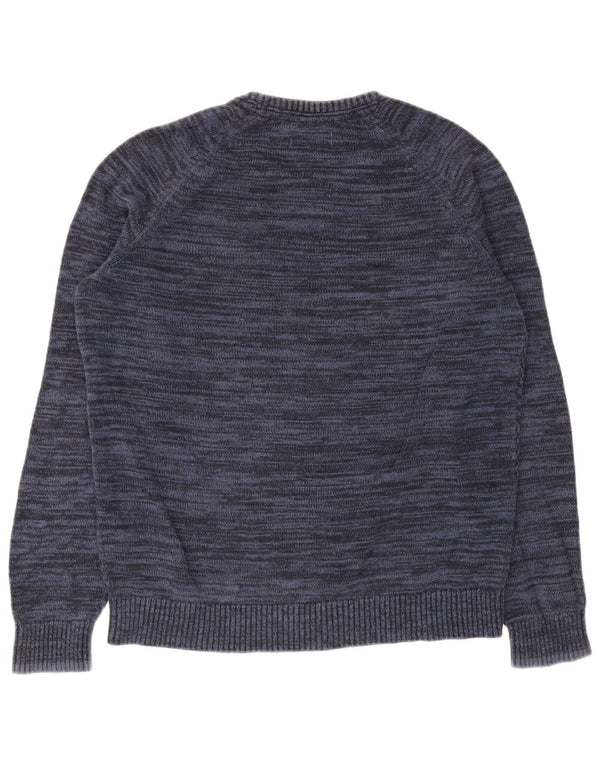 Pulover Jack & Jones pentru bărbați, cu gât crew, XL, bumbac bleumarin