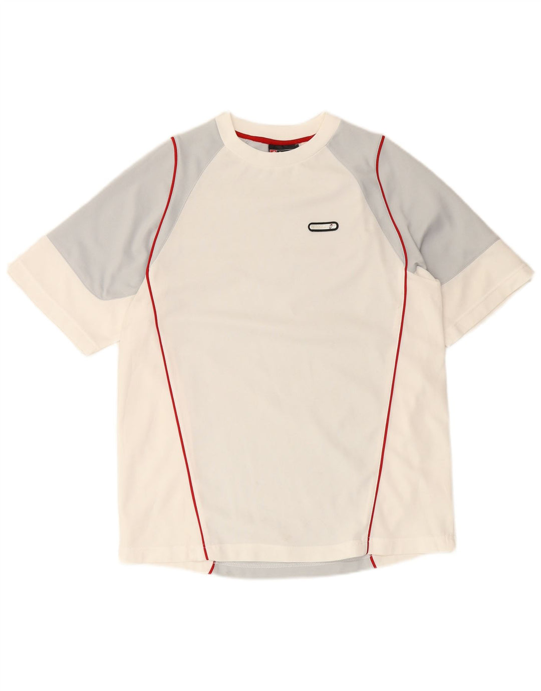 Tricou Bărbați LOTTO Top UK 38/40 Medium White Colorblock Poliester