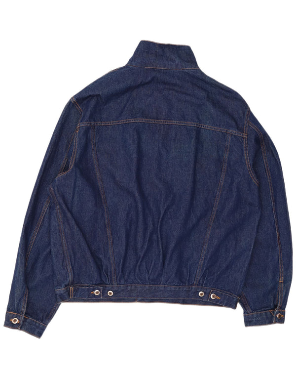 Jachetă de blugi pentru bărbați VINTAGE UK 44 2XL Bumbac bleumarin