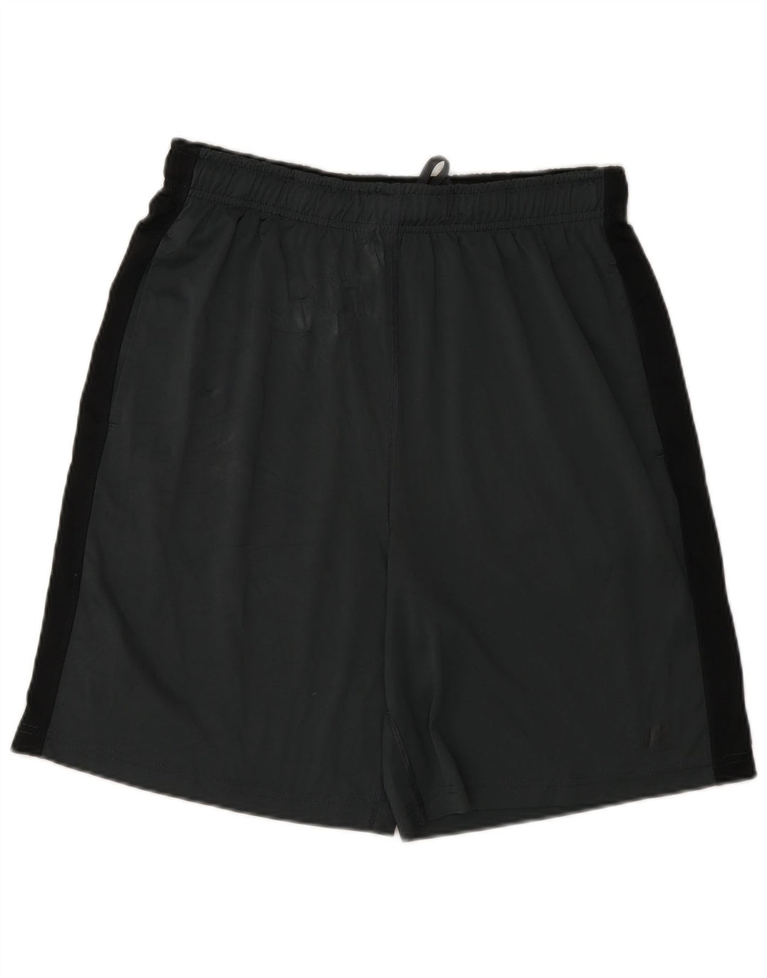 Pantaloni scurți sport Russell Athletic pentru bărbați, gri mediu, poliester color bloc