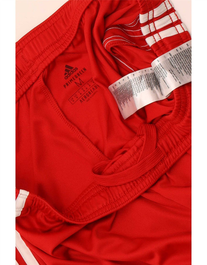 Pantaloni scurți sport pentru bărbați Adidas Aeroready, poliester roșu mediu