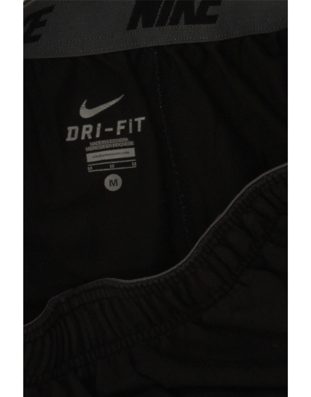 Pantaloni scurți sport Nike Dri Fit pentru bărbați, bumbac mediu negru