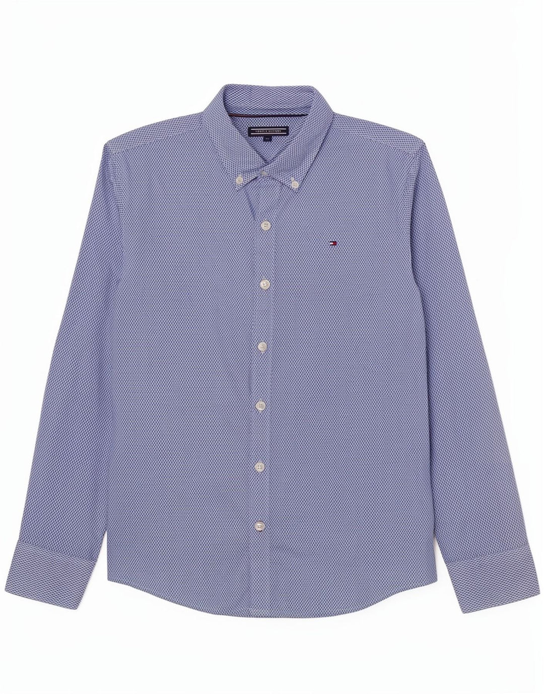 Cămașă Tommy Hilfiger Băieți 11-12 Ani Bumbac Albastru