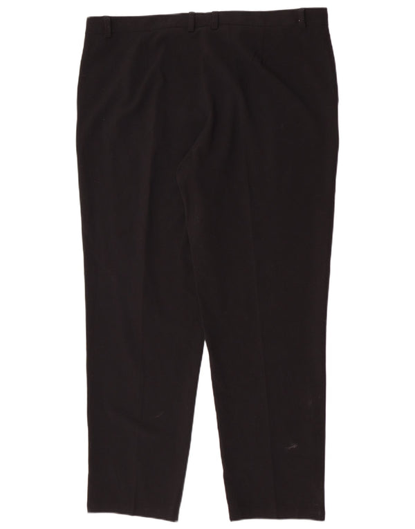 Pantaloni casual subțiri pentru femei Marks & Spencer UK 18 XL W38 L29 Negru