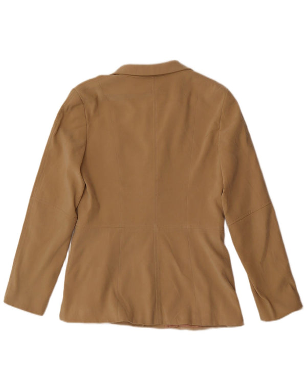 Sacou blazer pentru femei Zara, cu 3 nasturi, UK 12 Bej mediu