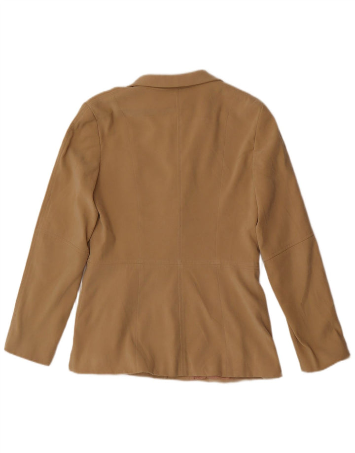 Sacou blazer pentru femei Zara, cu 3 nasturi, UK 12 Bej mediu