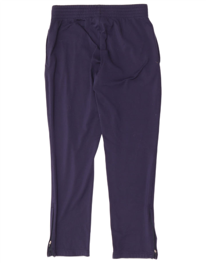 Pantaloni de trening Fila pentru bărbați, poliester mediu bleumarin