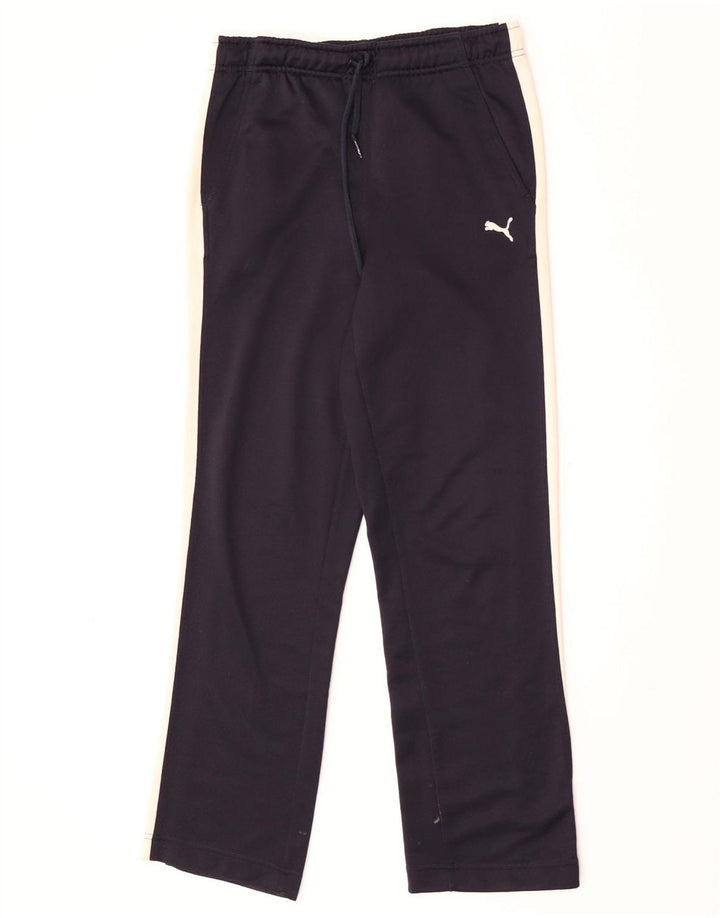Pantaloni de trening Puma pentru femei UK 8 Small Bluemarin Colorblock Poliester