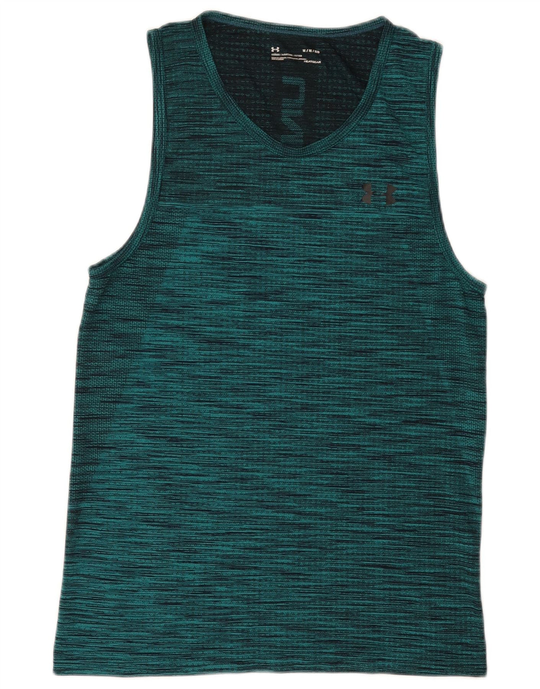 Vesta grafică Under Armour pentru bărbați Heat Gear, verde mediu pete