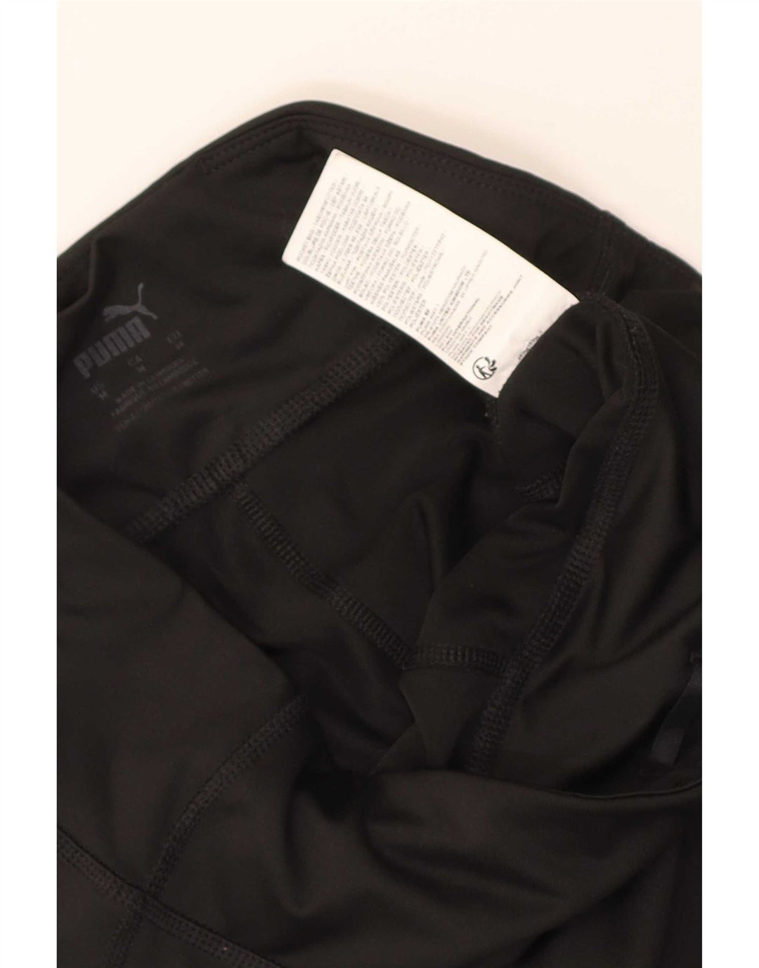 Leggings Capri Puma pentru femei UK 12 Poliester mediu negru