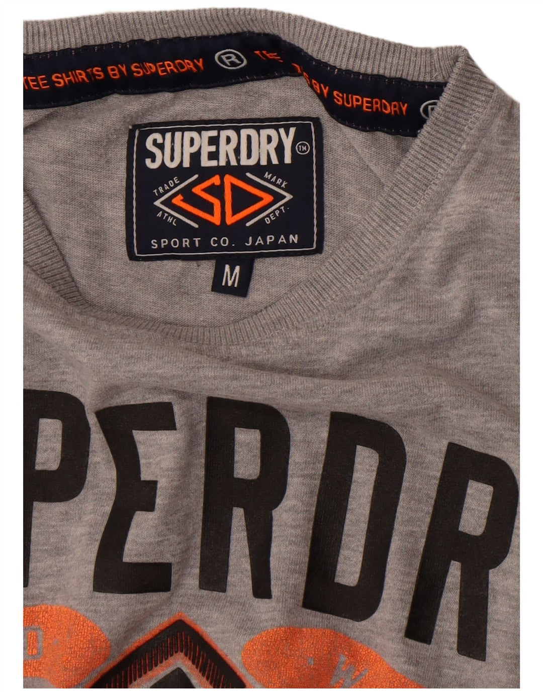 Tricou grafic pentru bărbați Superdry Top Medium Gri