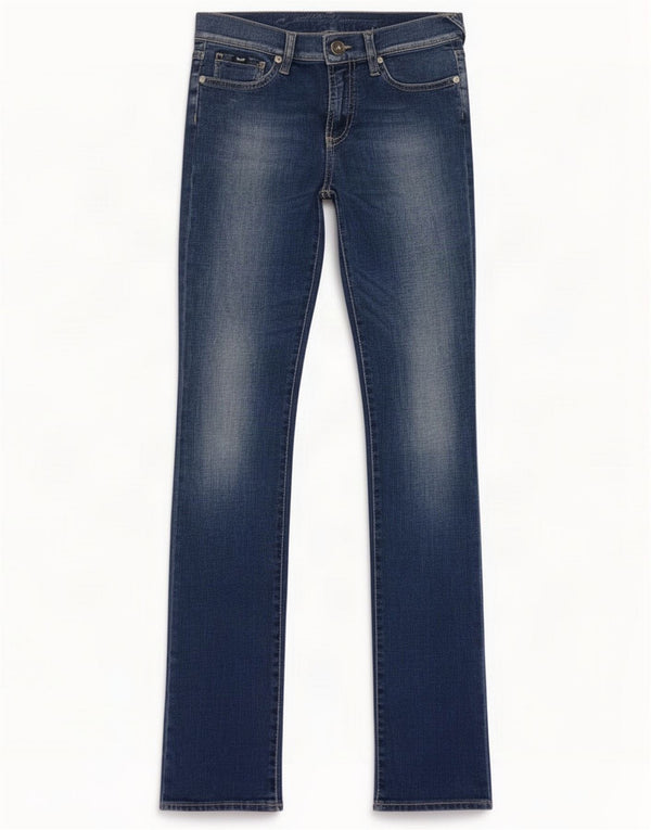 Jeanși skinny pentru femei Gas W26 L34 Bumbac albastru