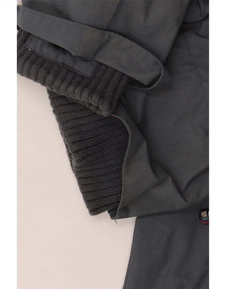 Jachetă de ploaie Superdry Windcheater pentru femei UK 42 XL nailon gri