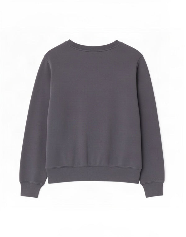 Marks & Spencer Womens Graphic Sweatshirt Jumper UK 14 Large Navy Blue