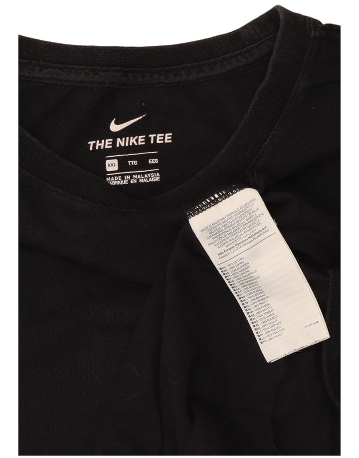 Tricou pentru bărbați Nike Top 2XL bumbac negru