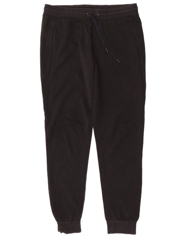 Pantaloni de trening Tommy Hilfiger pentru bărbați Pantaloni de jogging mari, negru, bumbac, sport