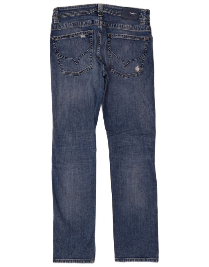 PEPE Jeans Blugi Distressed Regular Straight pentru bărbați W32 L32 Bumbac albastru