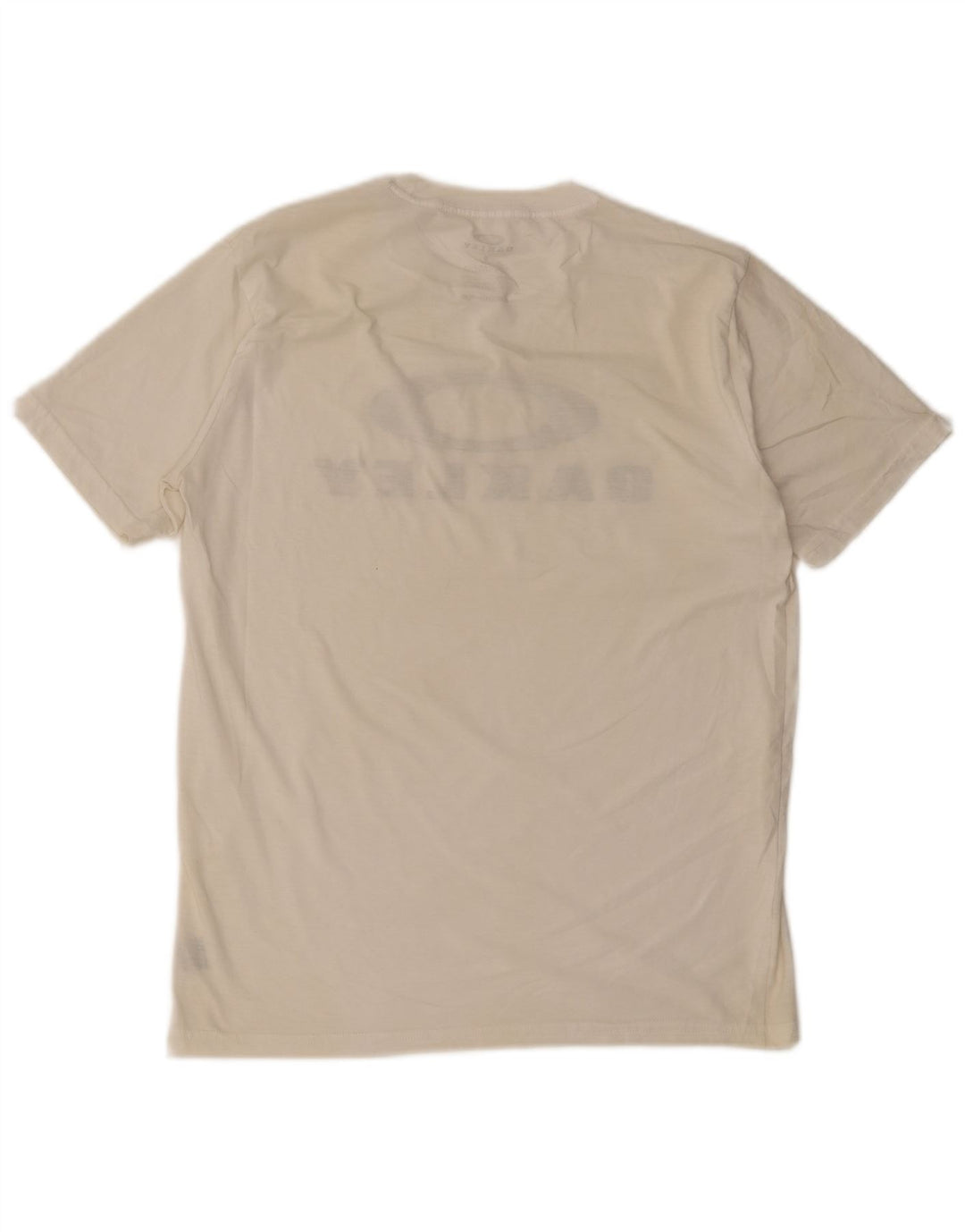 Tricou grafic Oakley pentru bărbați, cu croială normală, top mediu alb